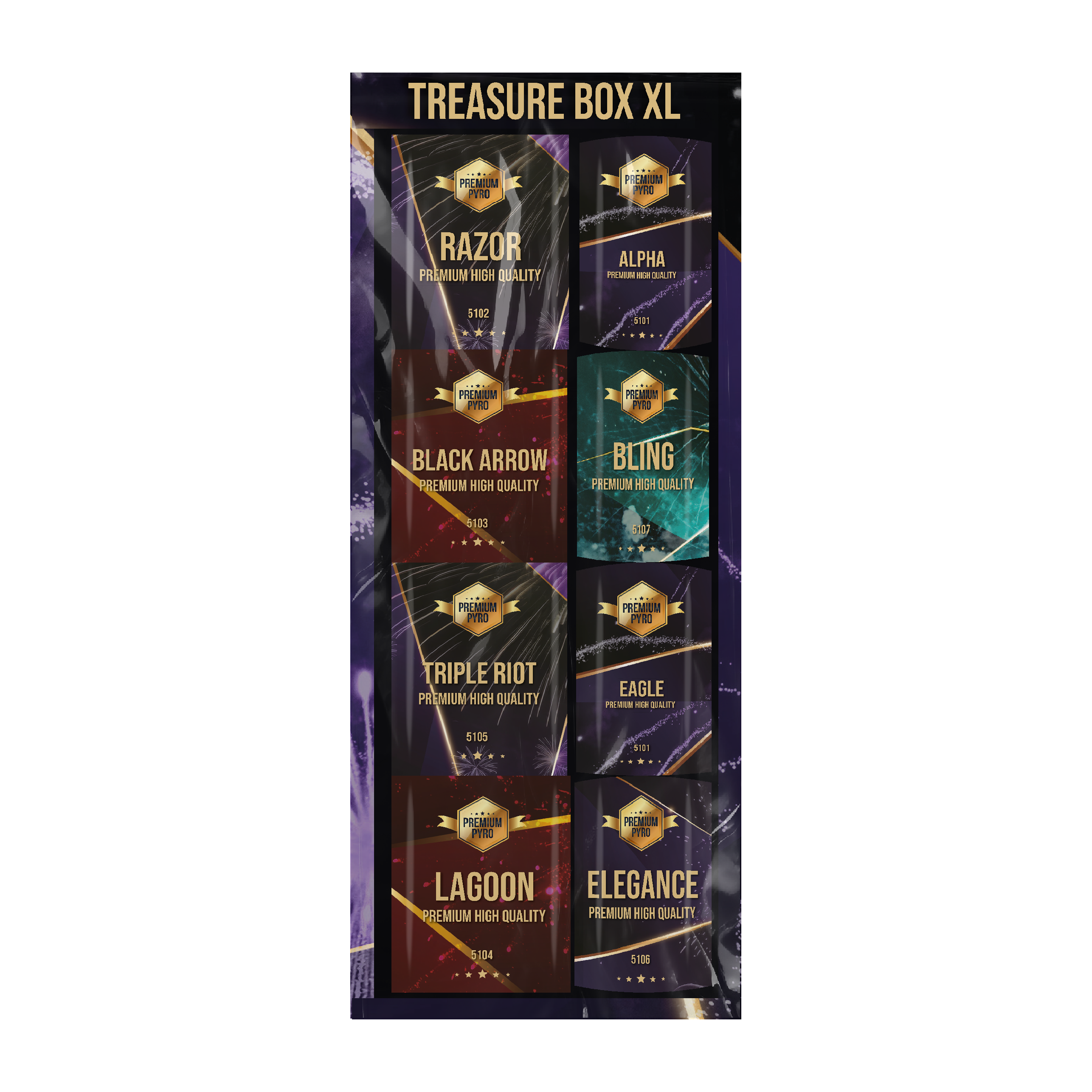Pyro Pointing Treasure Box XL