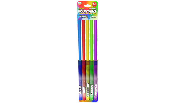 Torch Mix- Rot, Grün, Weiß, Gelb, Lila