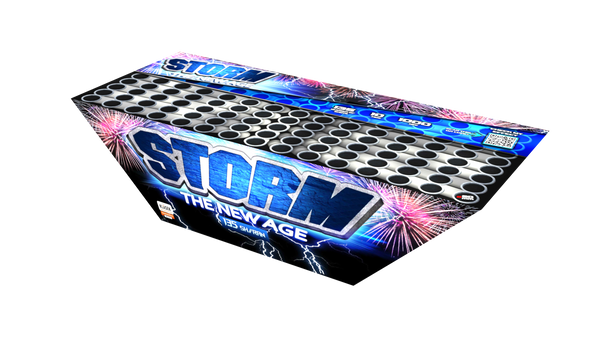 Storm new age-X type-red tail up to white glitter+green tail up to white glitter