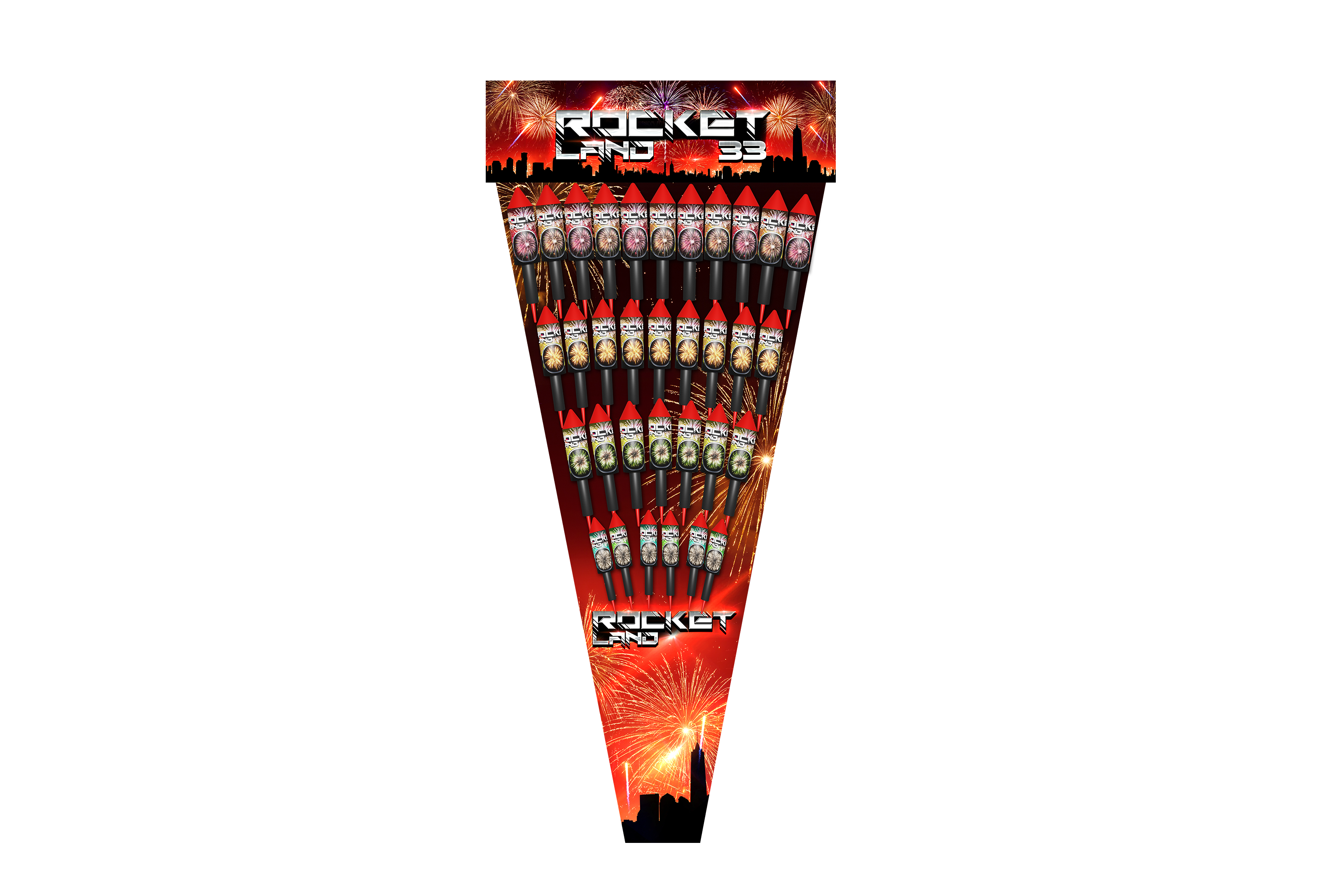Pyro Pointing Rocket Land